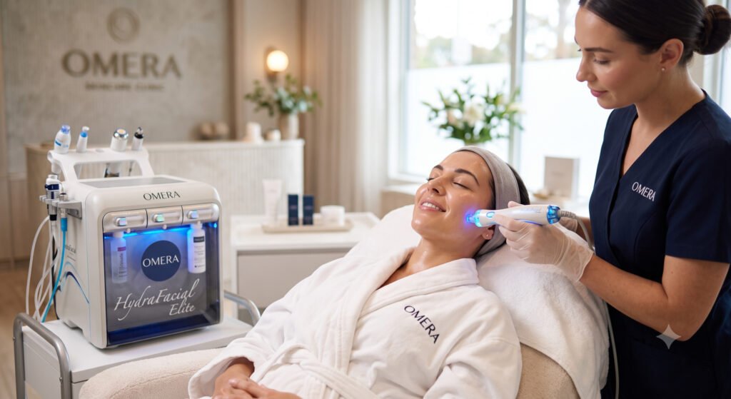 Omera Hydrafacial Treatment at clinic