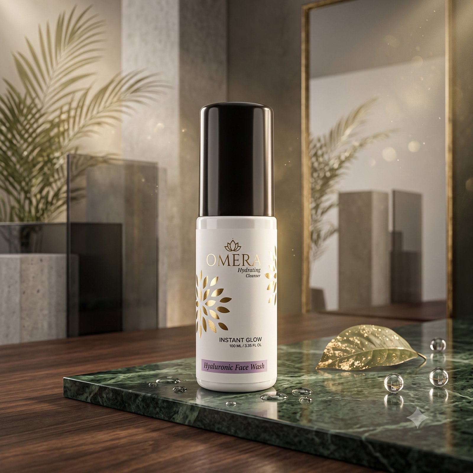 Hyaluronic face wash
